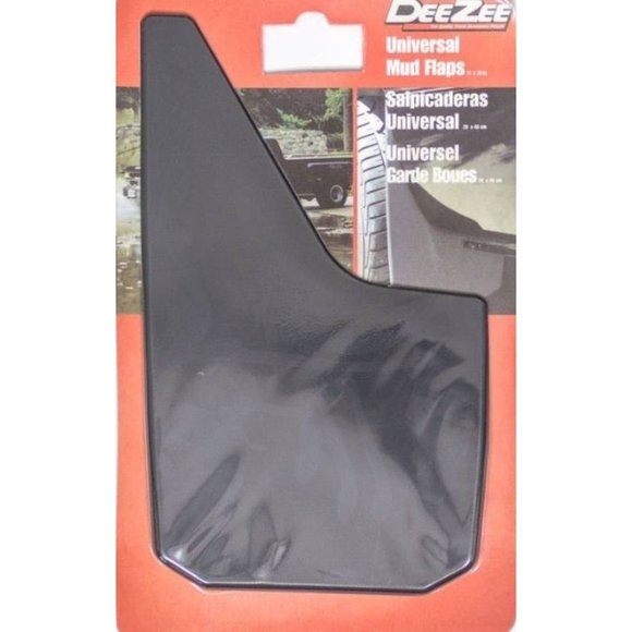 Dee Zee Rear Mud Flaps 11 x 18" Black - Picture 1 of 11